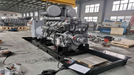 [Factory Production] The diesel generator set of the 18MW power station is being assembled at the PaT factory 
